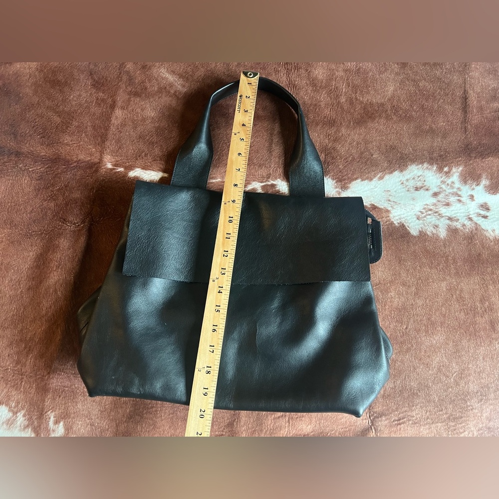 COS Black Leather Interior Bag